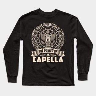 CAPELLA Long Sleeve T-Shirt